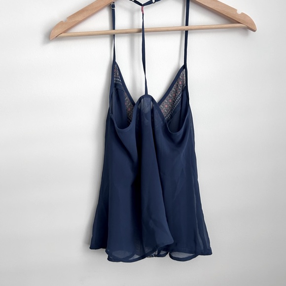 🏷️ 🌸 2/$20 or 3/$24 - Aeropostale Sheer Blue Tank Top - Picture 2 of 8